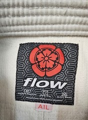 Flow Kimono Air White 100% Cotton BJJ JIU-JITSU GI Top Bottom A1L