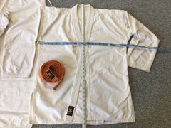 Vtg. Eagle Martial Arts / Karate / Judo Gi Uniform, Adult Size 6 & Orange Belt