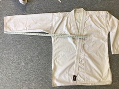 Vtg. Eagle Martial Arts / Karate / Judo Gi Uniform, Adult Size 6 & Orange Belt