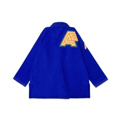 Albino & Preto Herringbone BJJ Gi Blue – Premium BJJ Kimono Lightweight Jiu-Jits