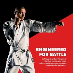 Versatile Kids & Adults Karate Gi with Reinforced Pants – Perfect for Training