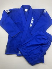 Elite Sports Brazilian Jujitsu GI MMA Blue C3 Set Unisex Martial Arts Youth