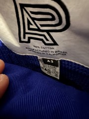 Albino Preto Blue Jiu-Jitsu Gi A3 BJJ Men’s Gi/Kimono Shoyoroll CTRL Brazil