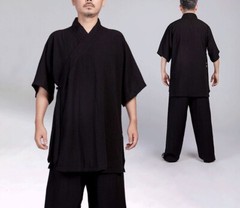 Summer top quality Linen kung fu uniforms tai chi clothing martial arts suits