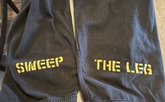 Cobra Kai Jiu Jitsu Gi, Black/ Gold, Adult A6 , 100% Cotton