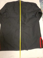 Elite Sports Technical Fightware Top MMA Brazilian Jujitsu BJJ Black Red,A5