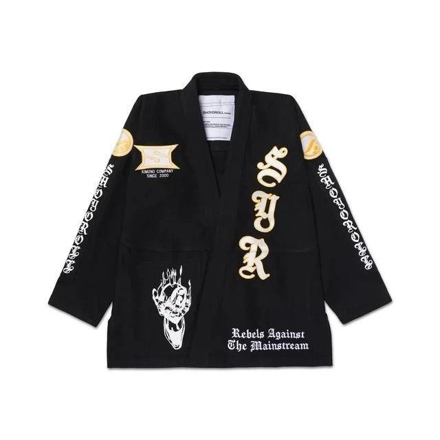 Custom Made Shoyoroll Yooga Flame 350/450 GSM Kimono BJJ Gi with Free Shipping