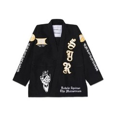 Custom Made Shoyoroll Yooga Flame 350/450 GSM Kimono BJJ Gi with Free Shipping