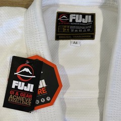 NEW FUJI Kimono Jiu Jitsu White Gi Double Weave – Size A4 – Jacket Only