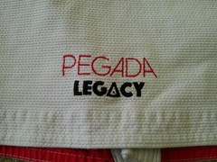 Limited PEGADA LEGACY Gi Gracie Barra A2 Jacket Equipe White Kimono