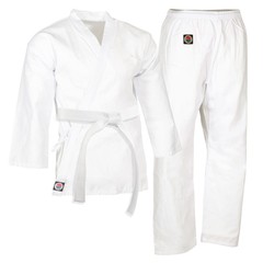 ProForce 5 oz Karate Uniform Elastic Drawstring Pants- 60/40 Blend