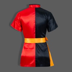 Silk Chinese Kung Fu Taichi Uniform Martial Arts Suit Clothes Dragon Embroidery