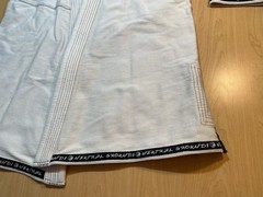 Brazilian Jiu Jitsu Neutral Grounds A2 Kimono Long Beach Gi Helio Gracie White