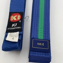 Gi Belts Blue Obi Karate Tae Kwondo Jiu Jitsu Kartial Arts