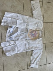 Vintage The World Ko Am Mu Do Federation Taekwondo Uniform Top And Bottom Size 5