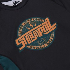 Shoyoroll Clementine Competitor Rash Guard LS & Training Fitted Shorts Jiu Jitsu