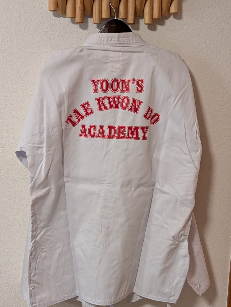 Tae Kwon Do Sparring Set Pine Tree Gear & Yoon’s Academy Bear Brand Uniform Sz 5