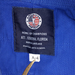 American Top Team A4 Fight Gi Jiu Jitsu BJJ Top & Bottom Martial Arts Uniform