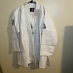 Gracie Academy Jiu Jitsu Official GI Weave MMA Uniform Set Kimono Pants 6/190