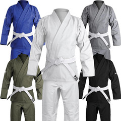 HAWK Fitness BJJ Gi size A2 White Brazilian Jiu Jitsu MMA Training Uniform Unise