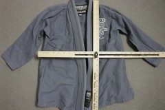 Venum Contender Youth Size C0 Gray Official Jiu Jitsu