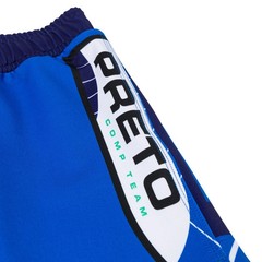 Albino and Preto RNG Comp (Blue) Rash Guard SS Training Short (SET) No Gi Kimono