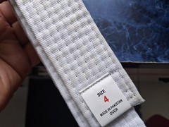 THICK Jiu Jitsu BJJ Belt Blue White