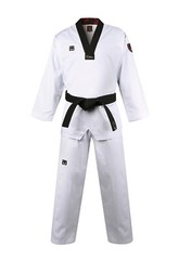MOOTO BS5 Uniform with Black V-Neck Basic Season-5 Standard WT Dobok Korea