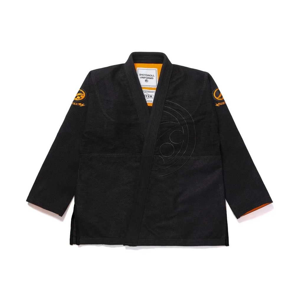 Shoyoroll Batch 123 SYR x Porter BJJ Gi Kimono Black 450 GSM – With Bag