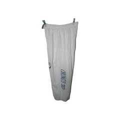 White Martial Arts Kids Pants Size 8 Drawstring Wide Athletic
