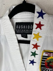 Bushido Karate Uniform The Essential Uniform Kids Sz S 0/140White Kimono Suit PO