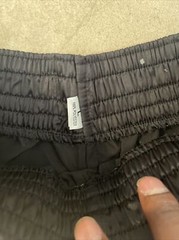 Anthem Athletics Fighting Training Shorts-Black Gray-String Tie-Men’s Large NWOT