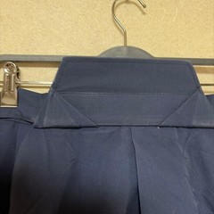Japanese Kendo Hakama Pants Kimono Toray Tetrex Dark Blue Used Uniform