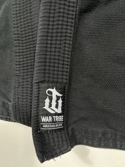 War Tribe Gi Kids Size C3 Black MMA Ju Jitsu Top