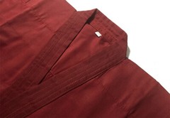 IAIDO broad SLEEVE RED GI large sleeves T/C jacket japanese kimono top COSPLAY