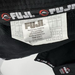 Fuji kimono men’s martial arts size A2 Black Medium Jujitsu