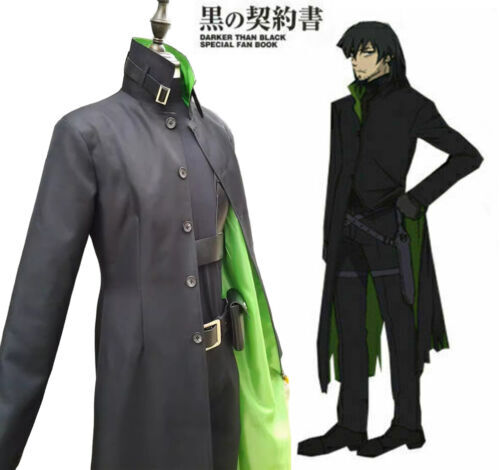 Darker than Black Hei Windbreaker Anime Cosplay Costume ；