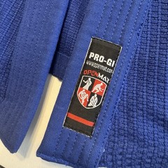 OpenMat Brazilian Jiu Jitsu Pro Gi A5 Blue BJJ Kimono Jacket Adult Heavyweight
