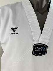 Vision DXV Taekwondo UWIA Adult’s Uniform Top White Size 3/170cm
