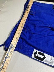 Gameness Ironside Martial Arts Professional Fight Wear Gi Size A0 Blue