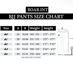 ROAR BJJ Gi Pants Brazilian Jiu Jitsu Gi Martial Arts MMA Grappling Kimono A0