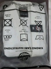 New SUMMO Brazilian Jiu Jitsu Gl Shirt/Pant Basic White Sz K3