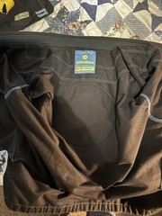 Gold BJJ Gi With Kroyler Gracie Patch