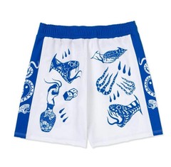 Albino & Preto Rashguard And MMA Shorts Set