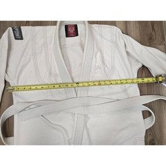 Breakpoint BJJ Gi Set White A1 Brazilian Jiu Jitsu Pearl Weave Uniform with Belt