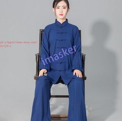 Tai Chi Uniform Kung Fu Martial Arts Suit Wing Chun Wushu Outfit Cotton Clothes