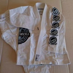 Shoyoroll Arctic Competitor White & Black BJJ Gi 450 GSM Jiu Jitsu BJJ Kimono