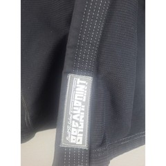 Break Point Gi Jacket Youth K2 Black Brazilian Jiu-Jitsu Pearl Weave Cotton