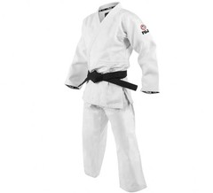 New White Fuji Sports Double Weave Judo Gi Kimono
