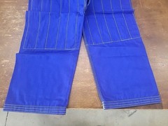 Shoyoroll Gi Blue Jiu-Jitsu Kimono Karate Kung Fu Uniform Pants Snake Size A-1